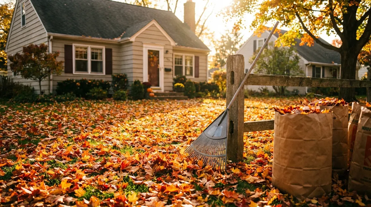 Raking Leaves